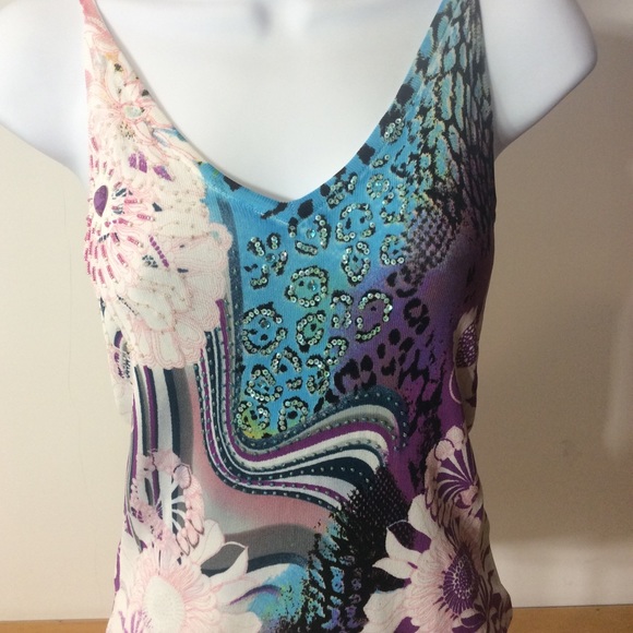 Vertigo Cardigan/Tank sweater set - Picture 2 of 6